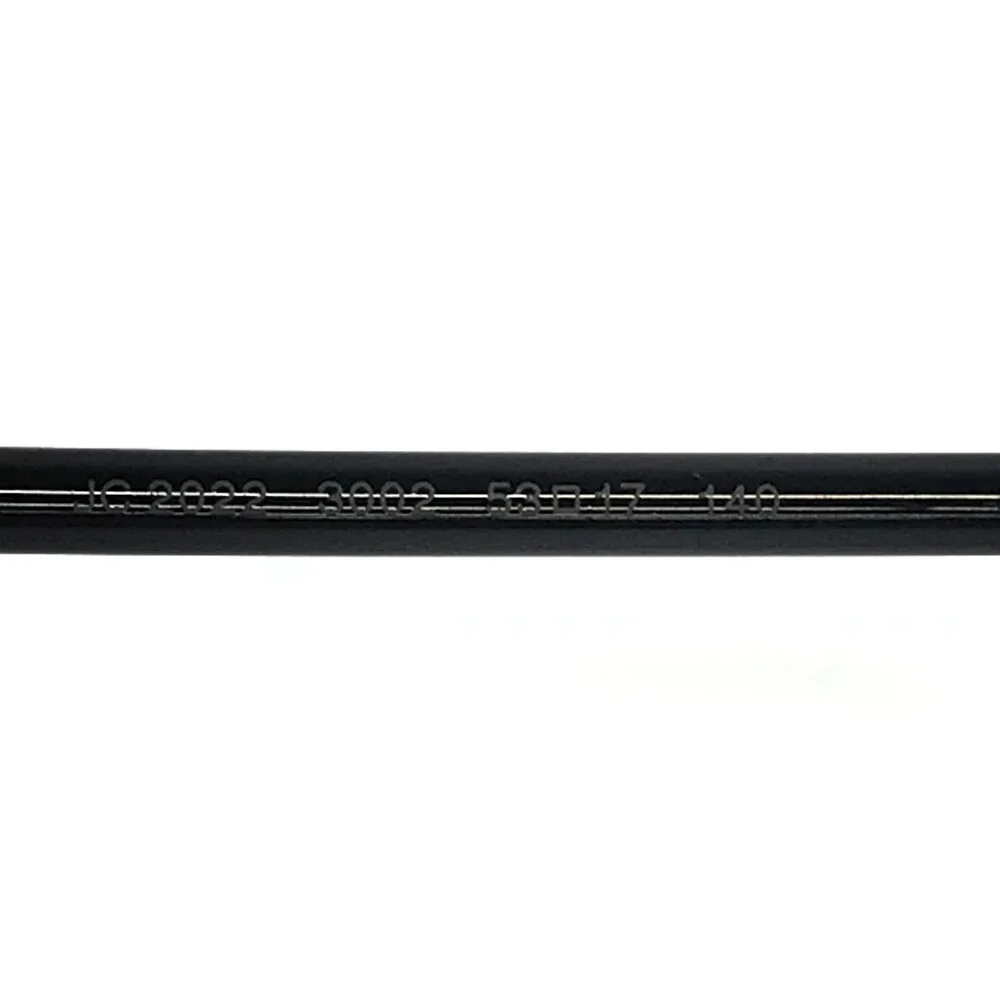 Jimmy Choo Eyeglasses Frames JC2022 3002 Black Silver Square Full Rim 53-17-140